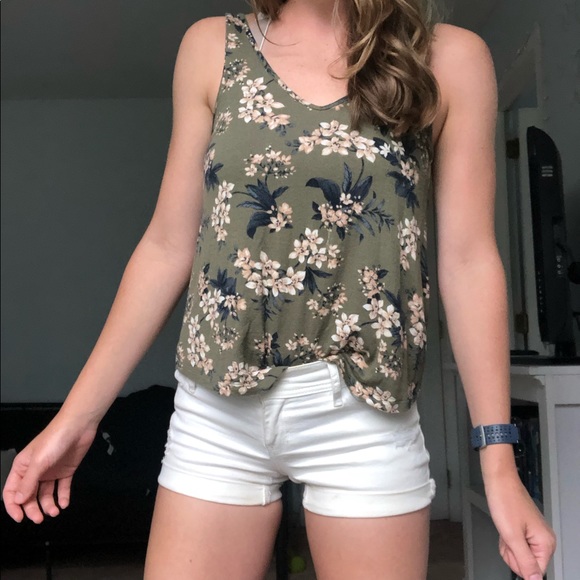 American Eagle 🦅 Soft & Sexy Floral Tank - Picture 2 of 4